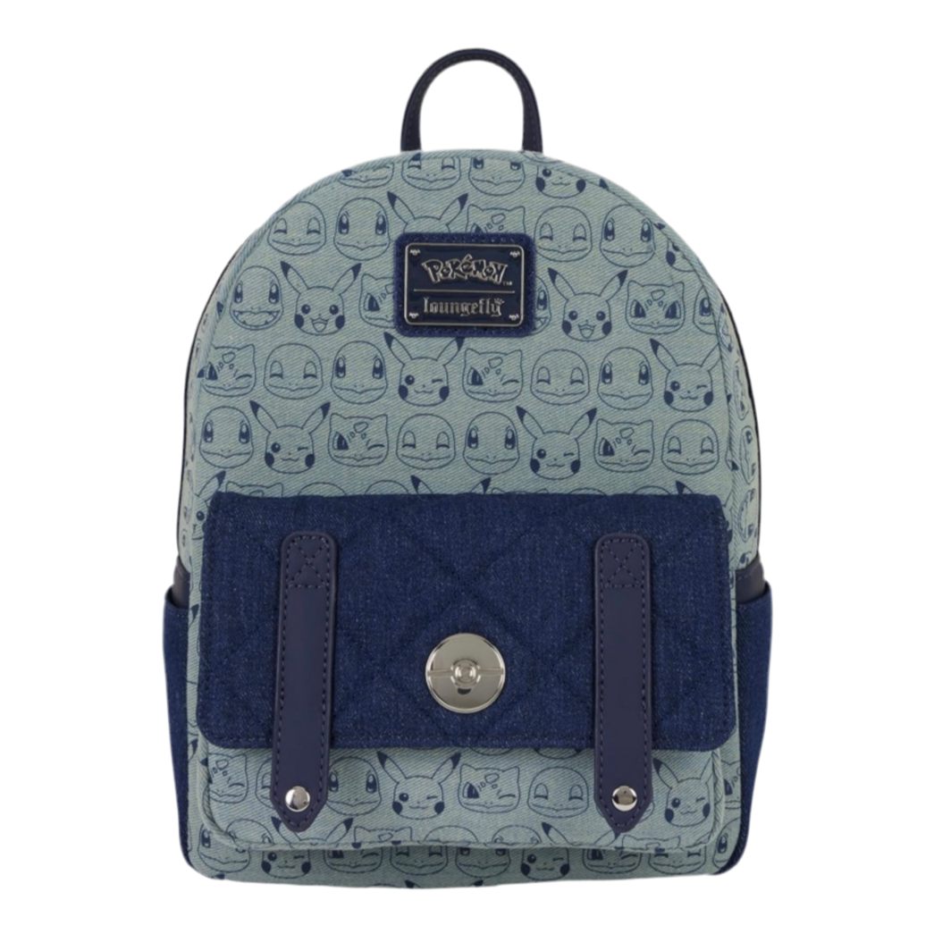 Pokémon Denim Loungefly Backpack