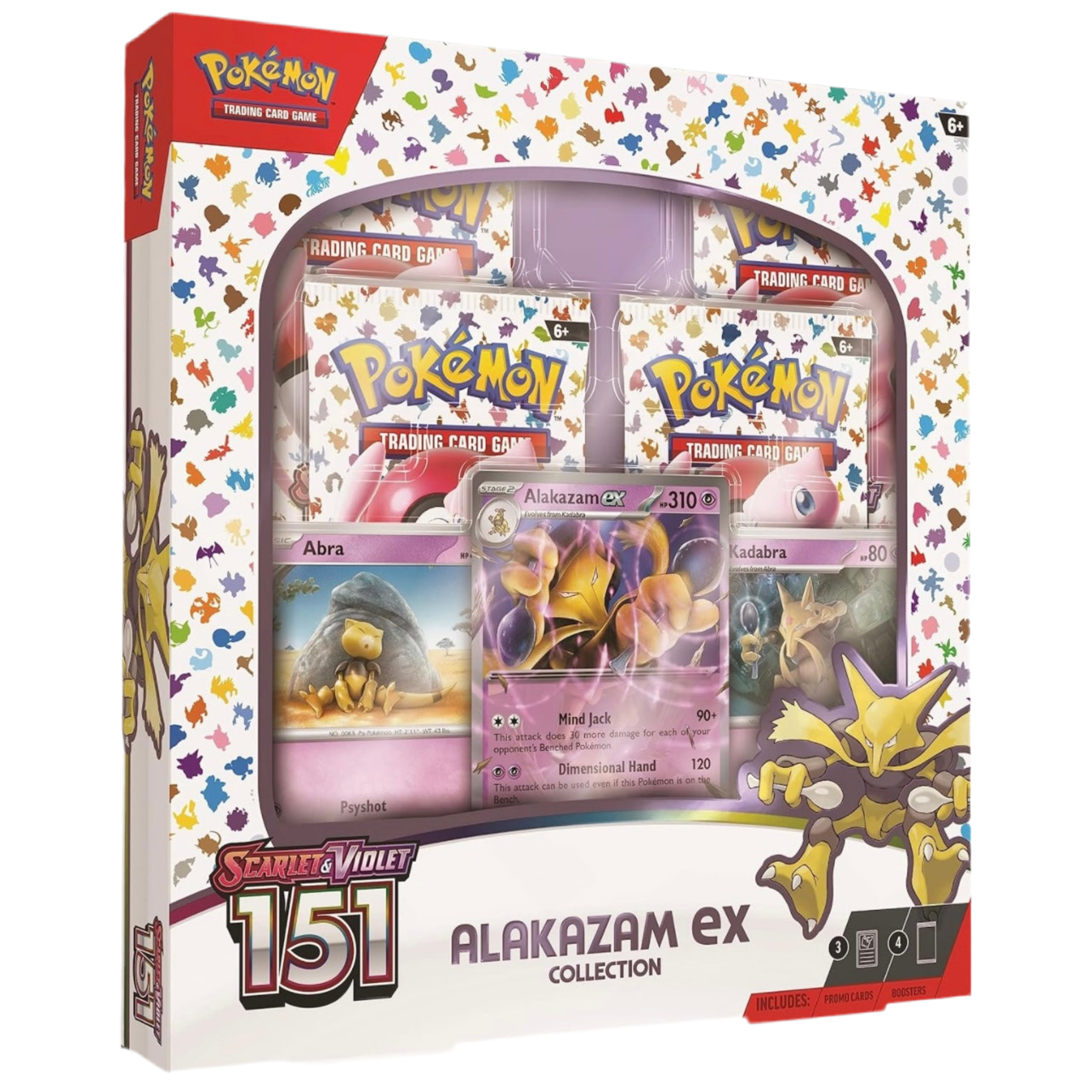 Pokémon Scarlet & Violet 151 Alakazam ex Box