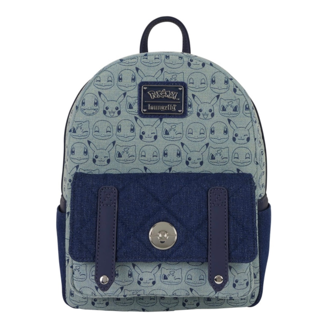 Pokémon Denim Loungefly Backpack