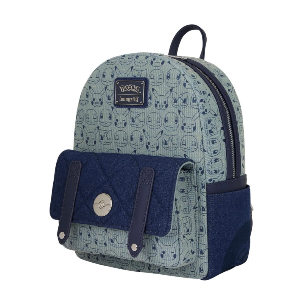 Pokémon Denim Loungefly Backpack