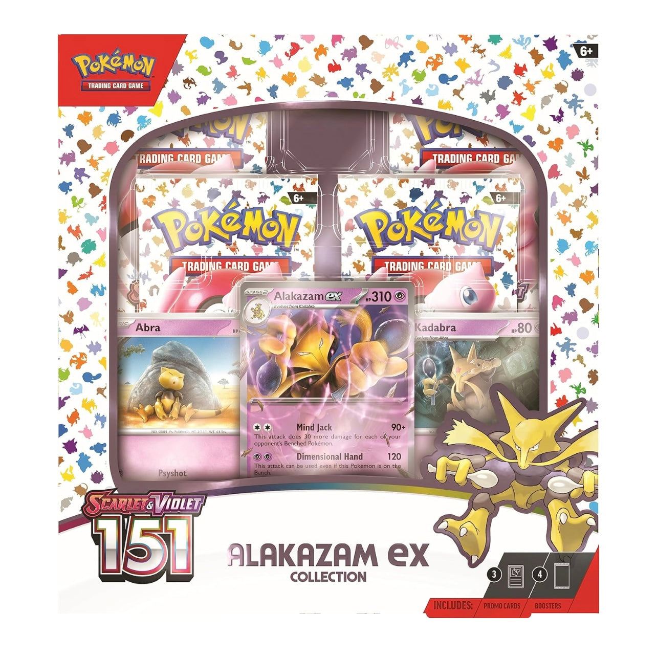 Pokémon Scarlet & Violet 151 Alakazam ex Box