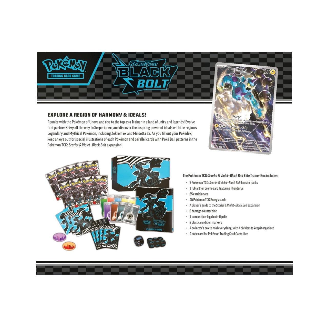 Pokémon Scarlet & Violet Black Bolt Elite Trainer Box