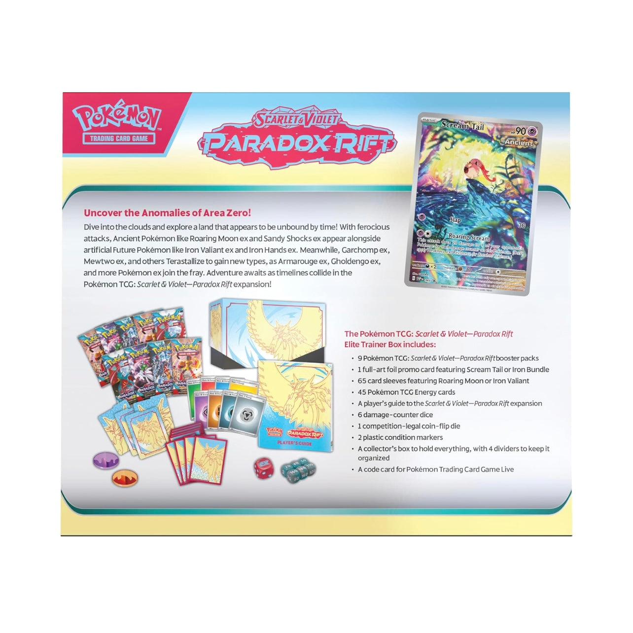 Pokémon Scarlet & Violet Paradox Rift Elite Trainer Box