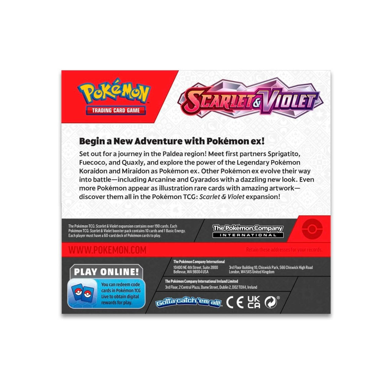Pokémon Scarlet & Violet Booster Box