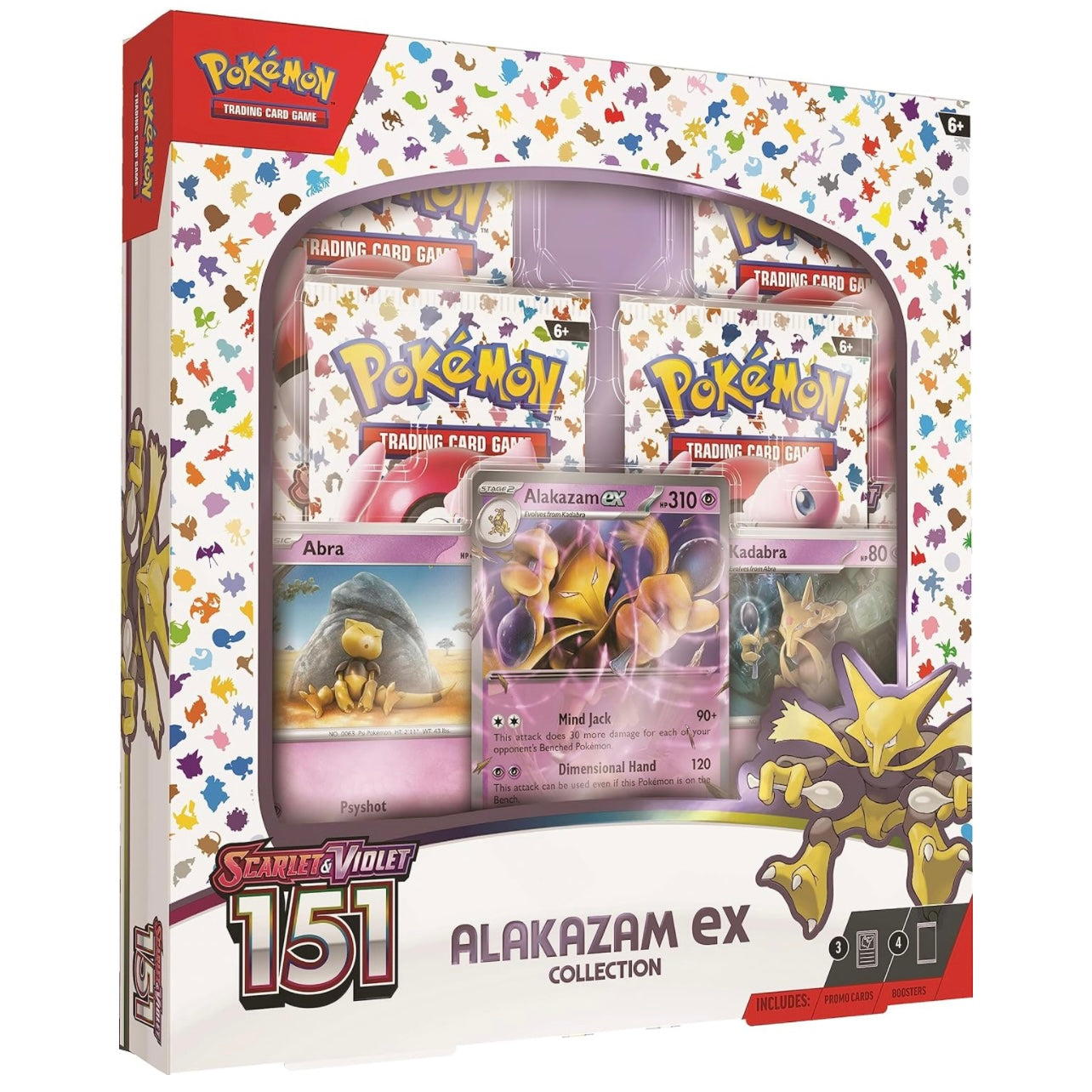 Pokémon Scarlet & Violet 151 Alakazam ex Box