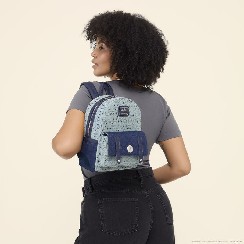 Pokémon Denim Loungefly Backpack