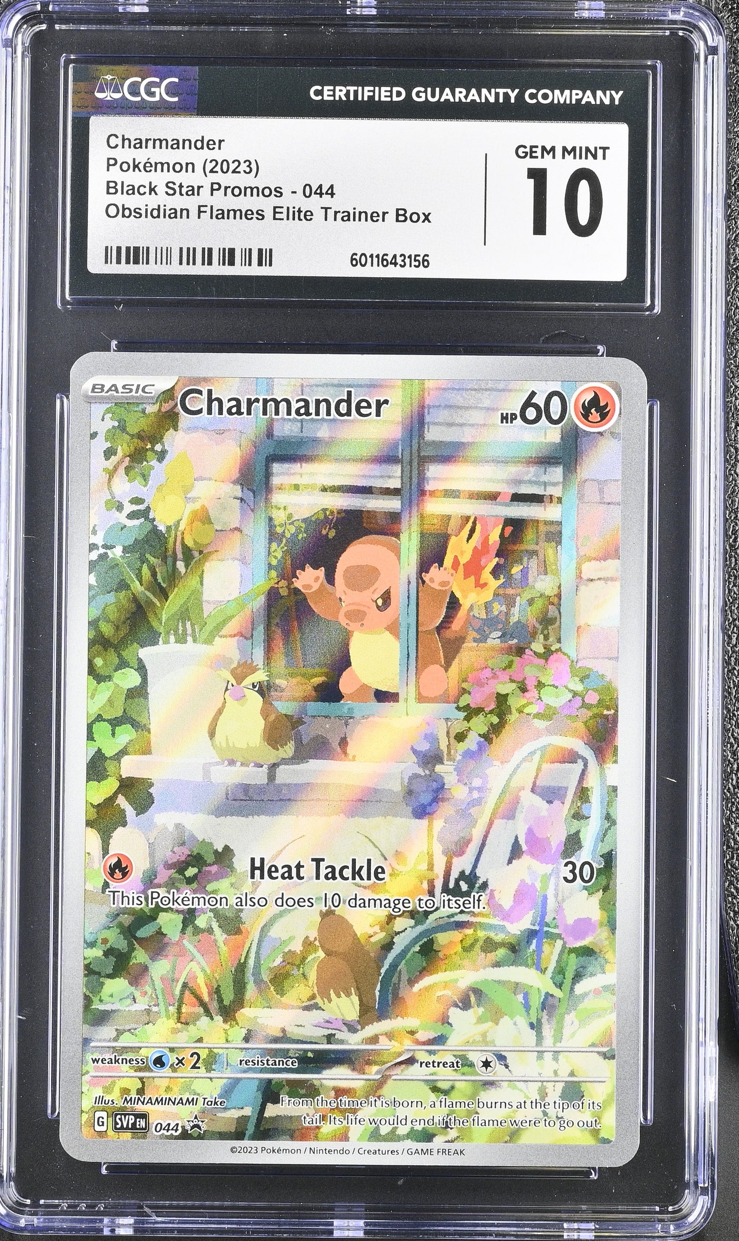Charmander (#44) CGC Gem Mint 10 ๐