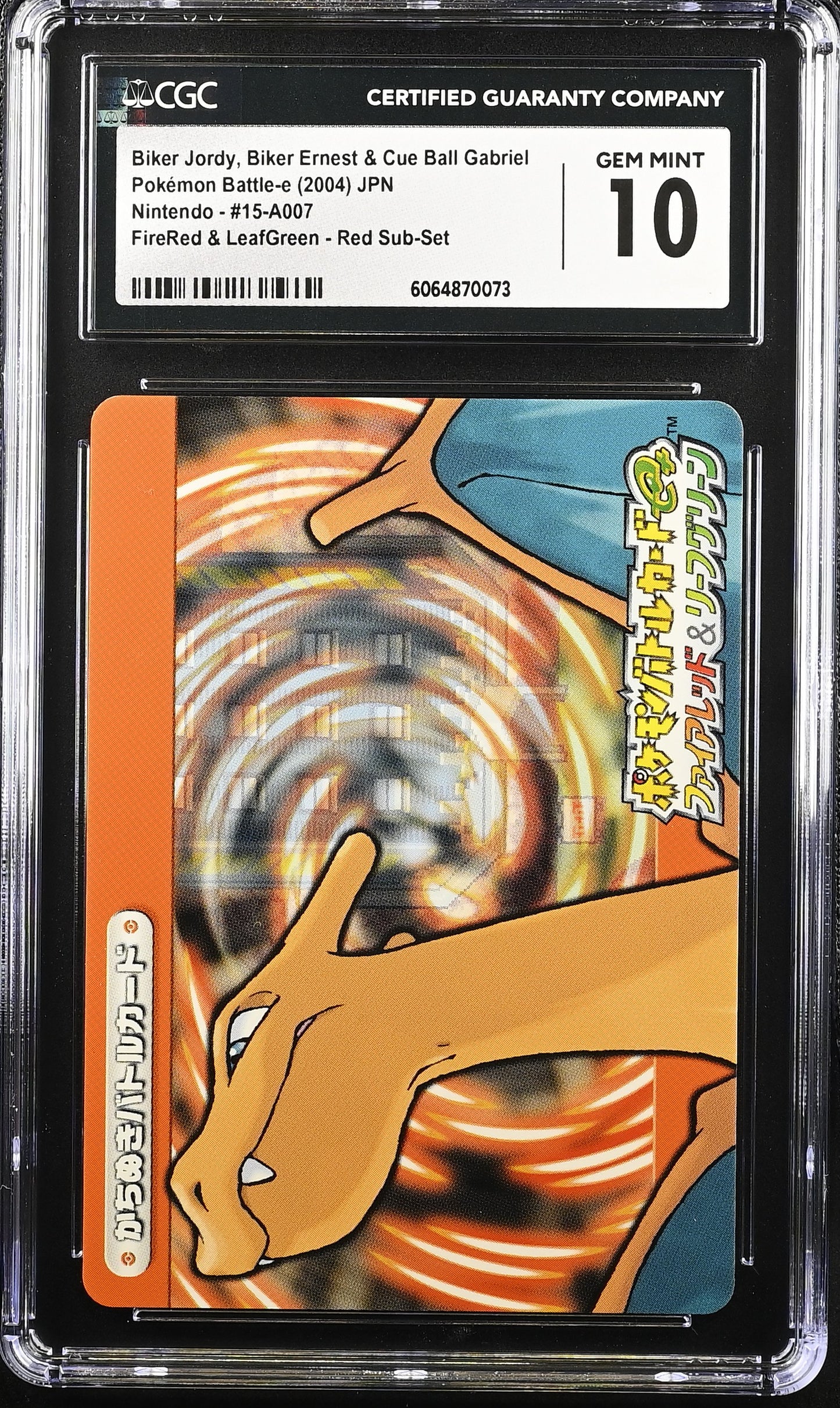 Charizard (Pokémon Battle-e) CGC Gem Mint 💎 - POP 9!
