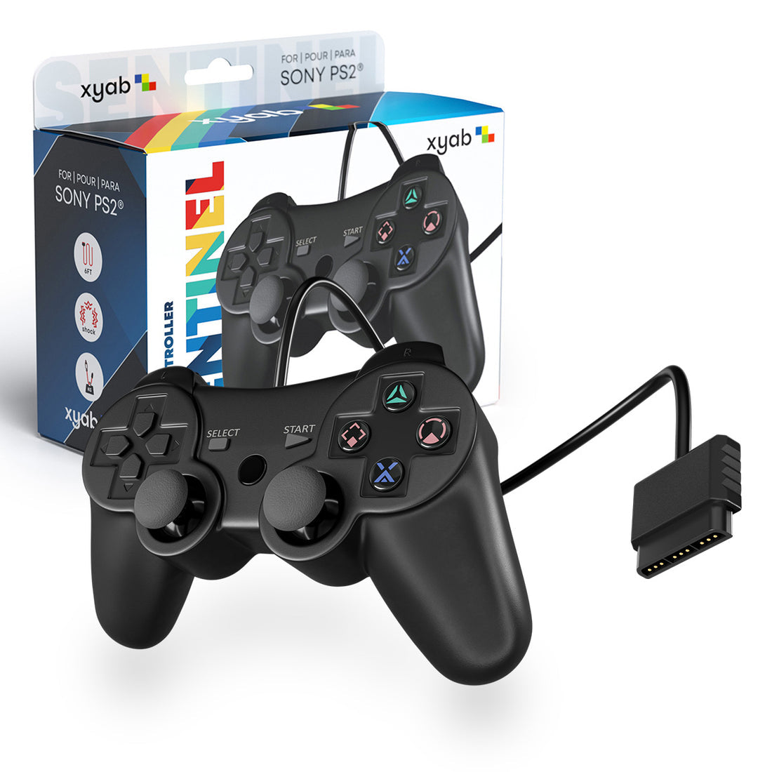 Sony Playstation 2 Sentinel Wired Controller