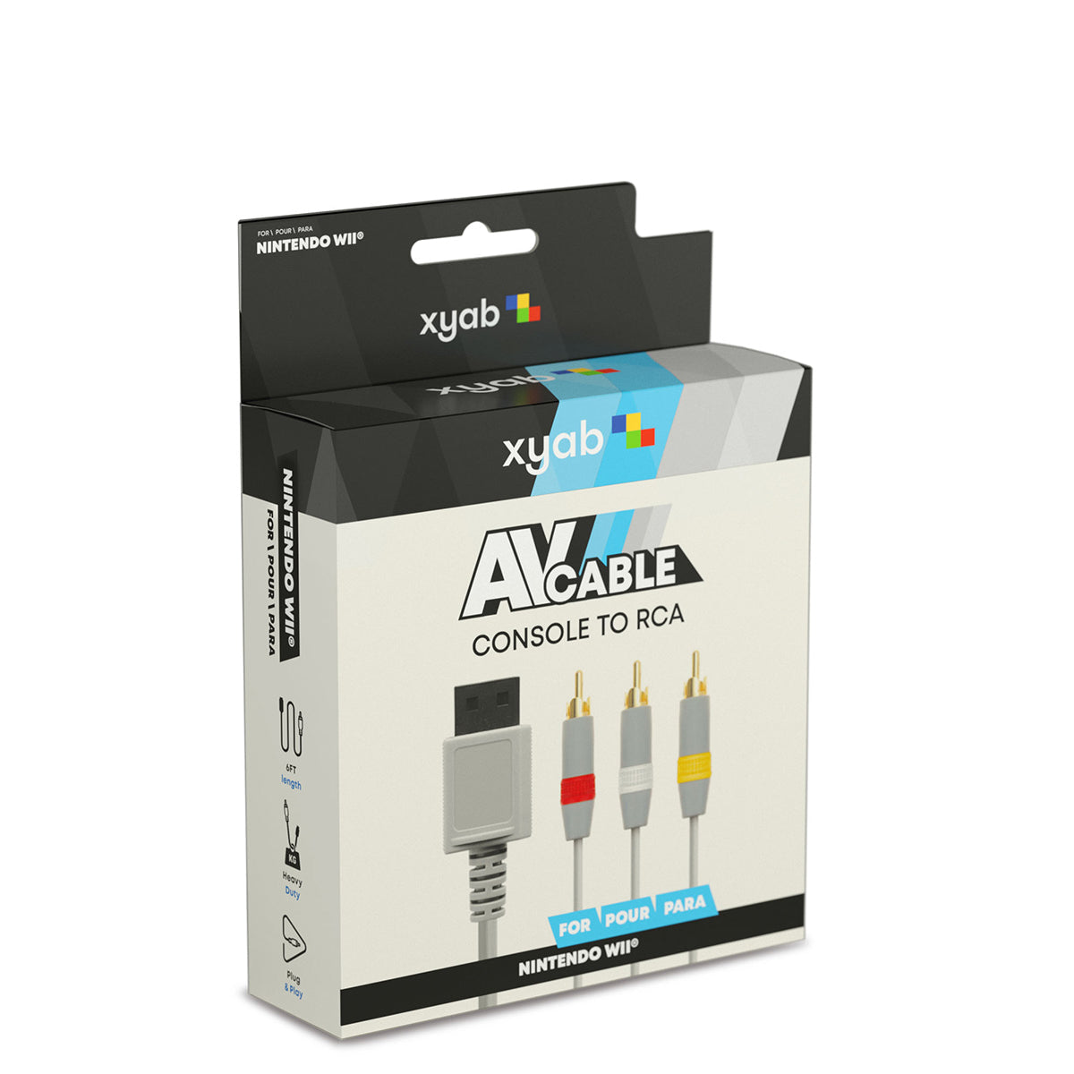 Wii + AV Composite Cable
