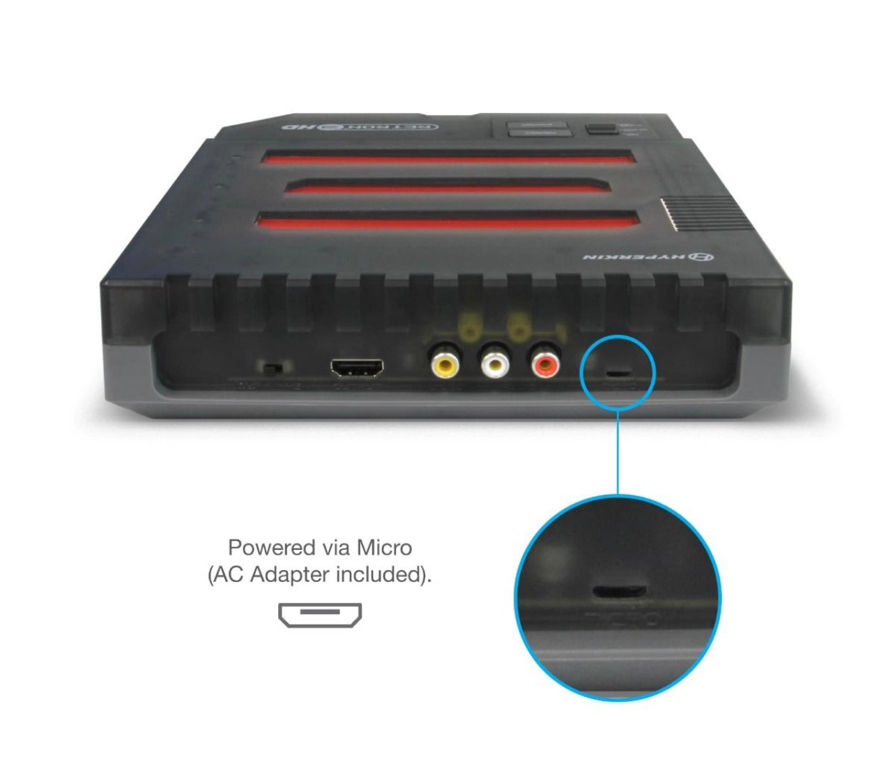 Hyperkin RetroN 3 HD 3-in-1 Retro Gaming Console - Space Black