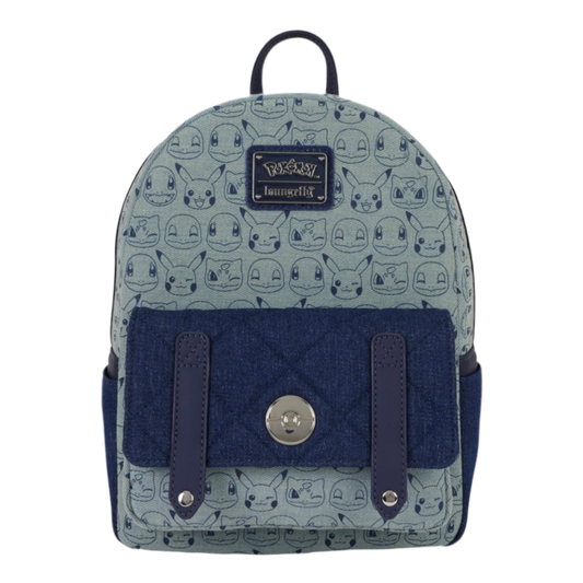 Pokémon Denim Loungefly Backpack