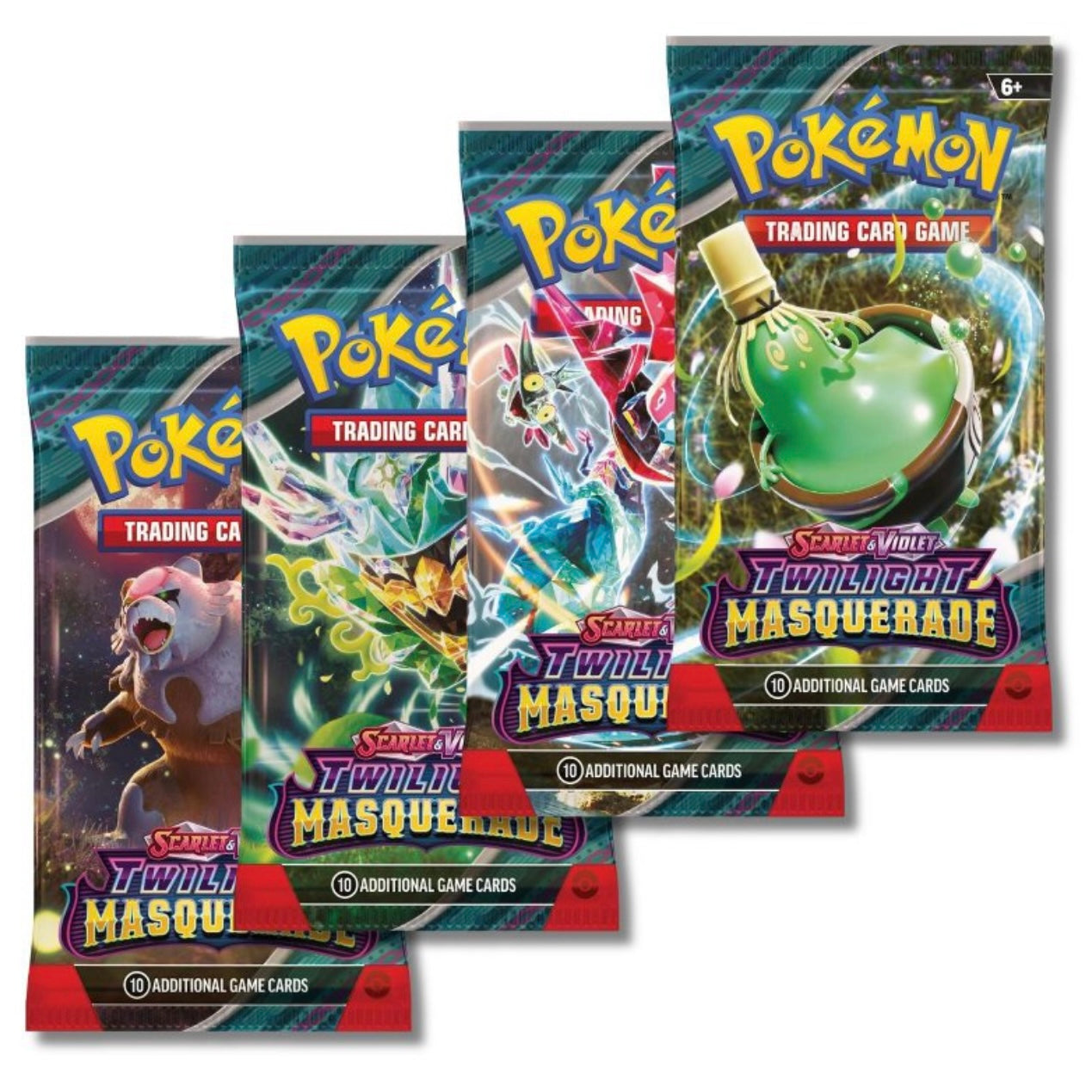 Pokémon Scarlet & Violet Twilight Masquerade Booster Pack Bundle