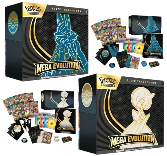 Pokémon Mega Evolution Elite Trainer Box Set