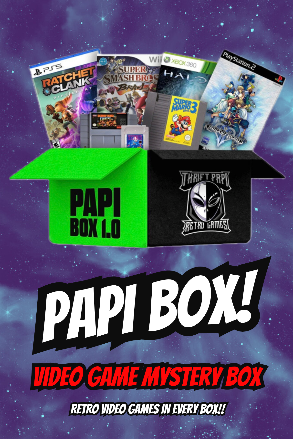 PAPI BOX - PLAYSTATION ONLY!