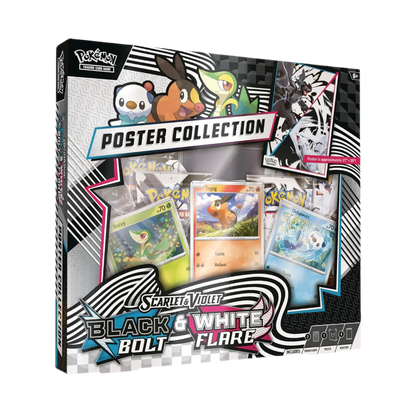 Pokémon Black bolt & White Flare Poster Collection Box