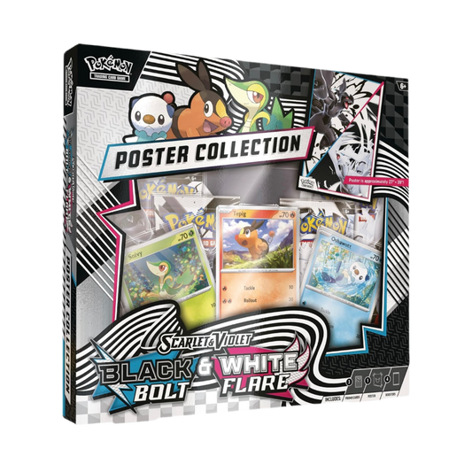 Pokémon Black bolt & White Flare Poster Collection Box