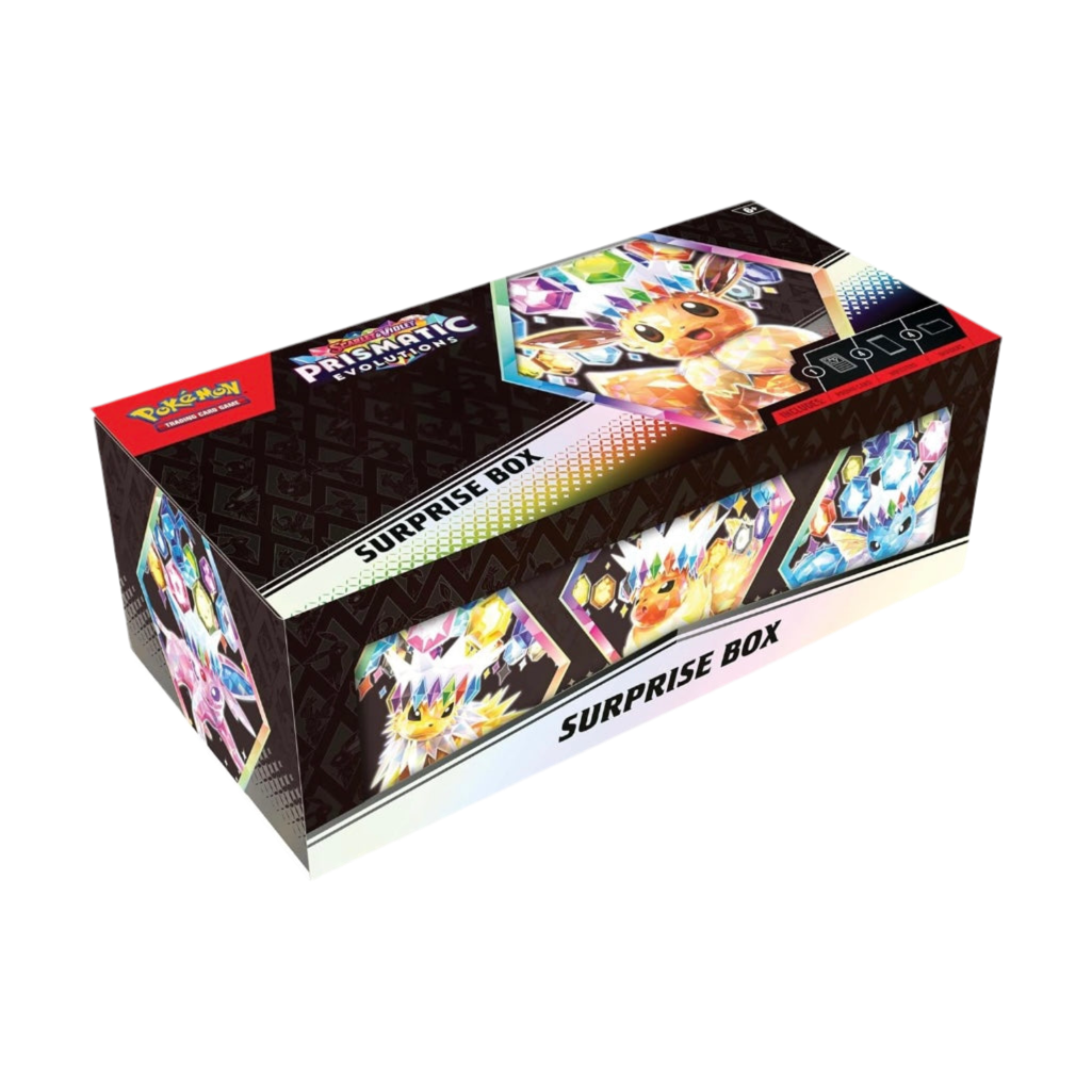 Pokémon Scarlet & Violet Prismatic Evolutions Surprise Box