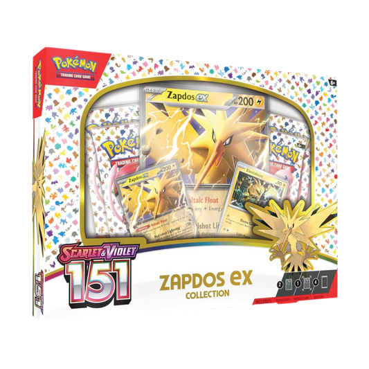 Pokémon Scarlet & Violet 151 Zapdos ex Box
