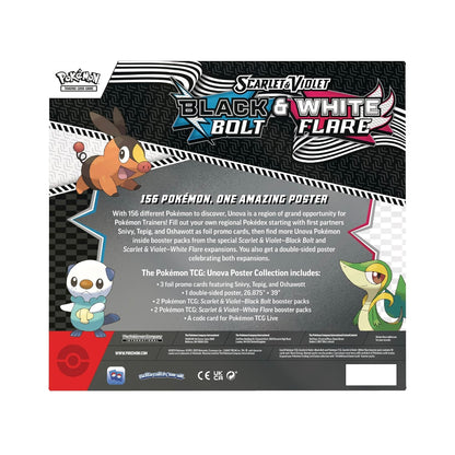 Pokémon Black bolt & White Flare Poster Collection Box