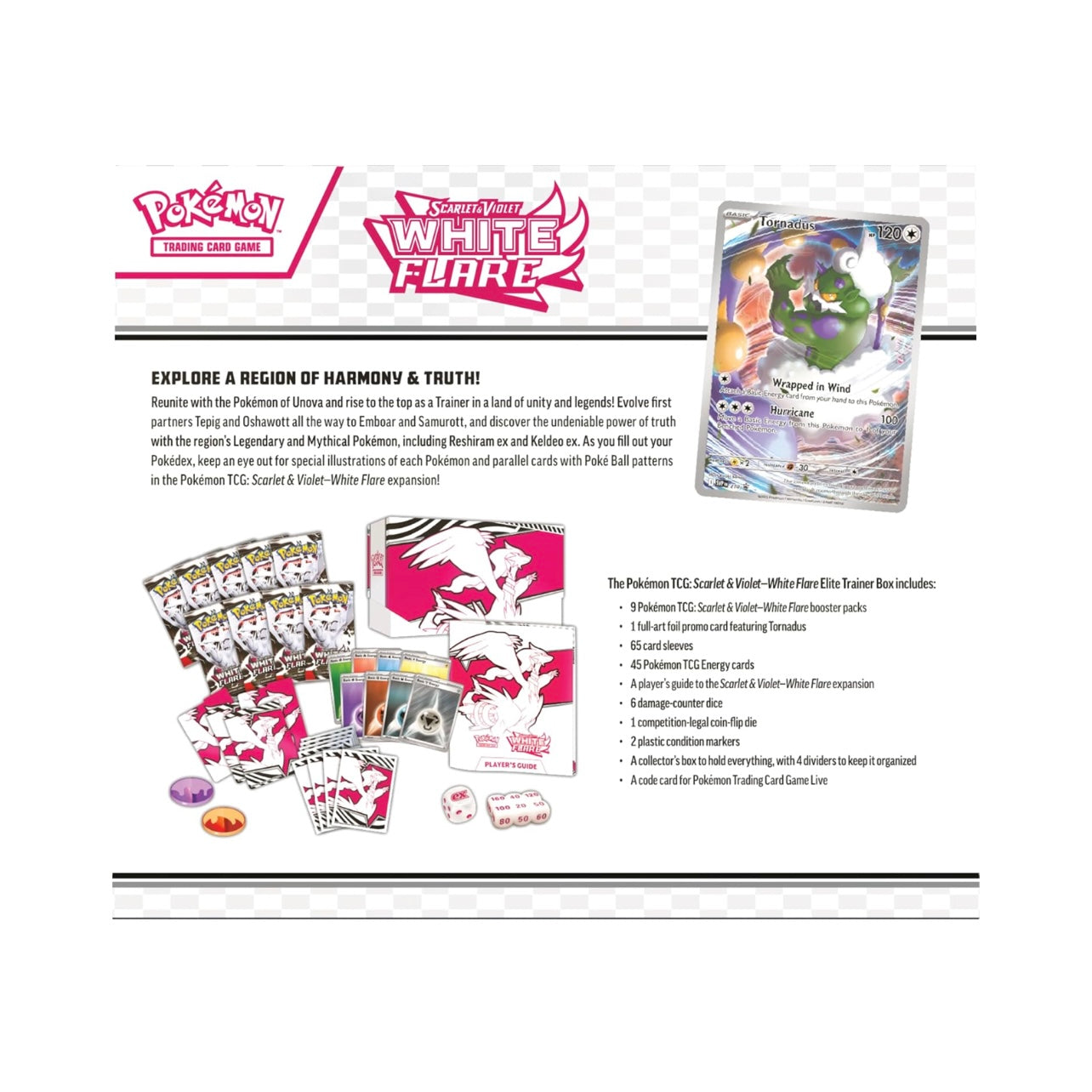 Pokémon Scarlet & Violet White Flare Elite Trainer Box