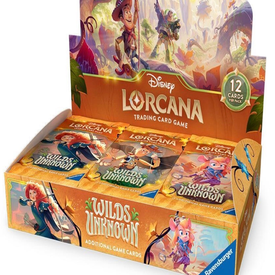 Disney Lorcana Wilds Unknown Booster Box