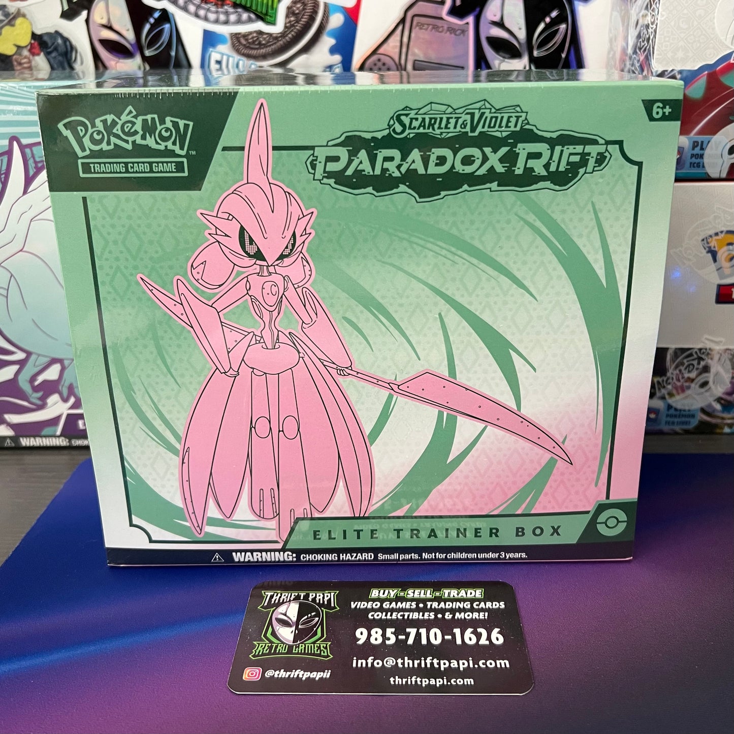 Pokémon Scarlet & Violet Paradox Rift Elite Trainer Box