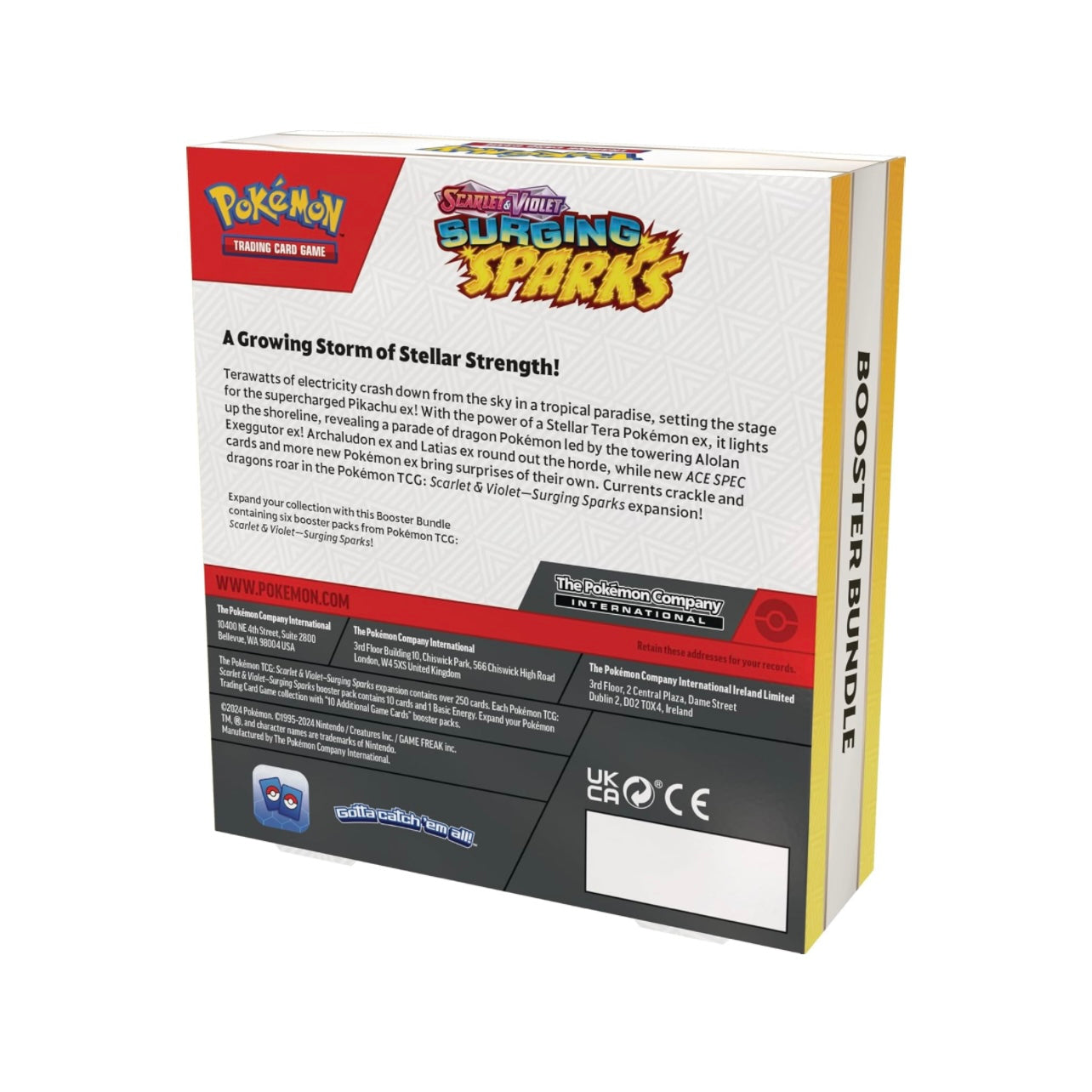 Pokémon Scarlet & Violet Surging Sparkles Booster Bundle