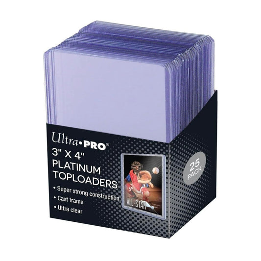 Ultra Pro Platinum Toploaders (25 Pack)