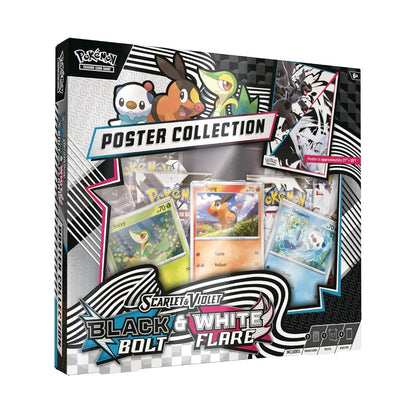 Pokémon Black bolt & White Flare Poster Collection Box