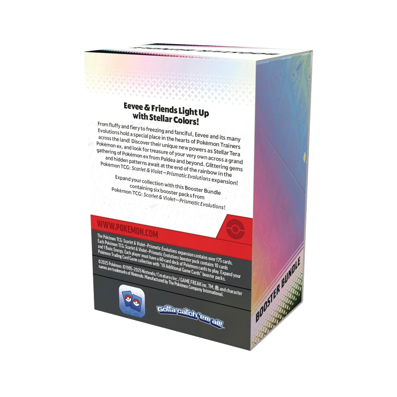 Pokémon Scarlet & Violet Prismatic Evolutions Booster Bundle