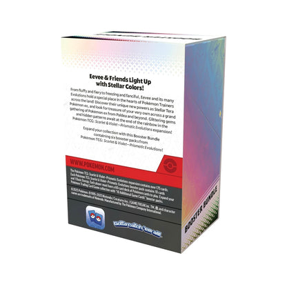 Pokémon Scarlet & Violet Prismatic Evolutions Booster Bundle