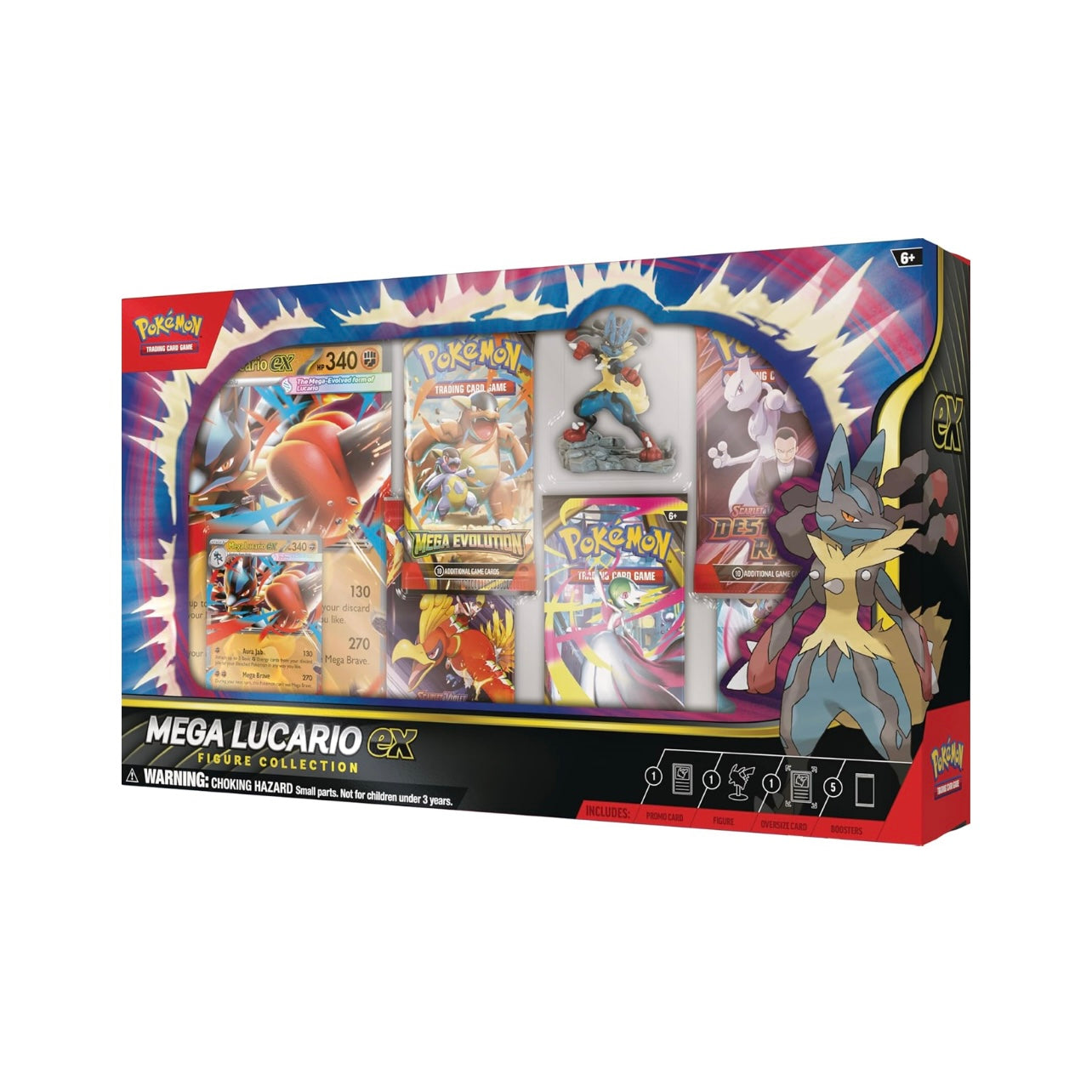 Pokémon Mega Lucario EX Figure Collection