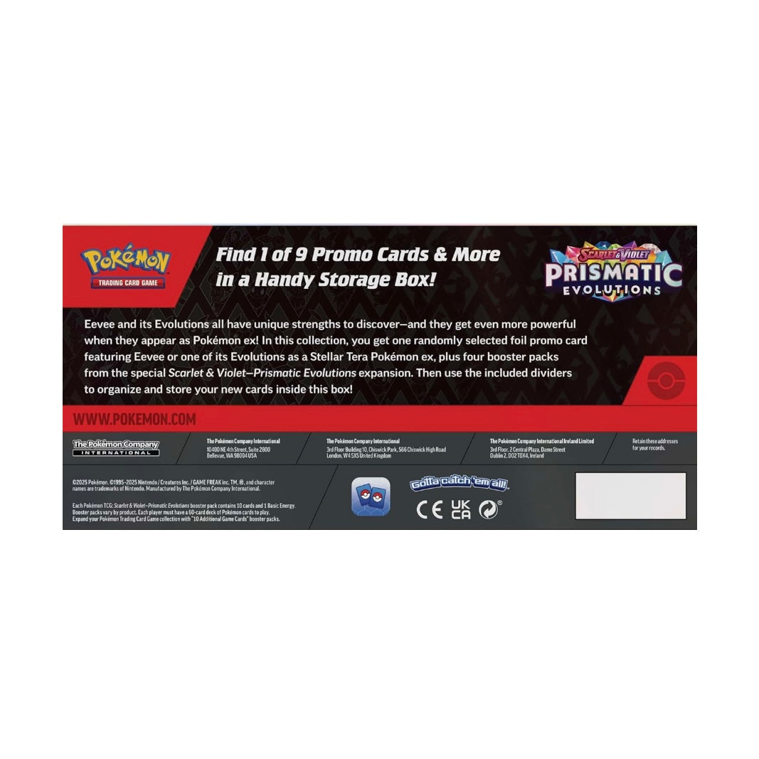 Pokémon Scarlet & Violet Prismatic Evolutions Surprise Box