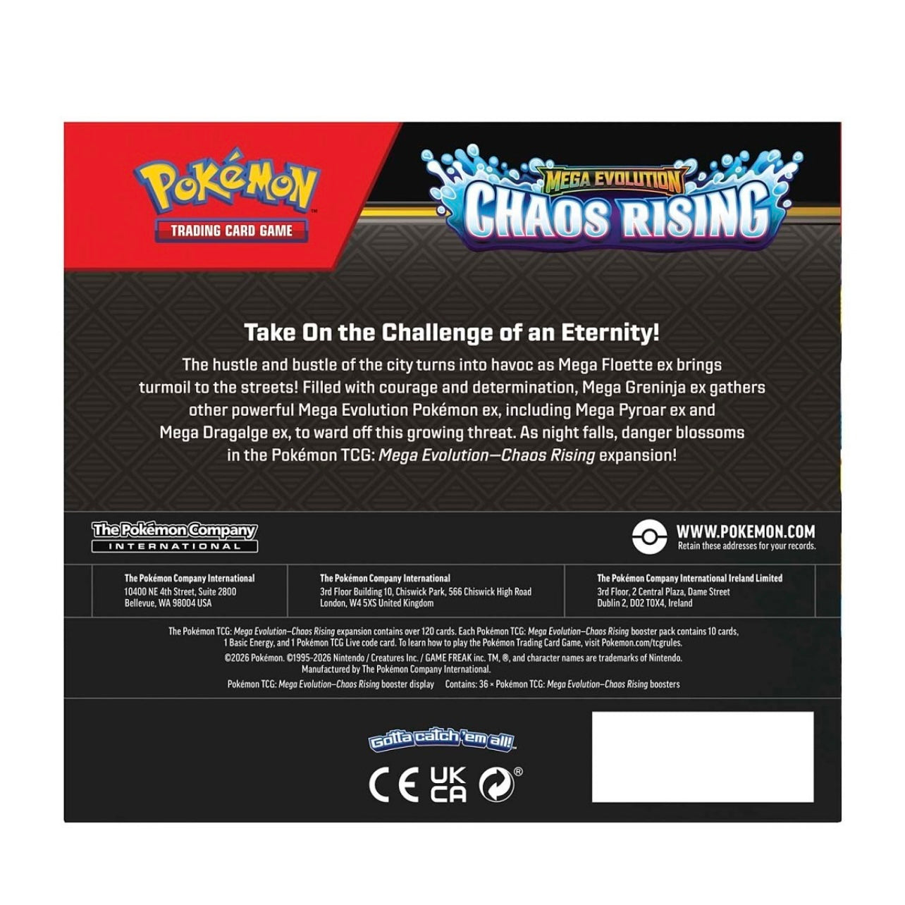 Pokémon Chaos Rising Booster Box