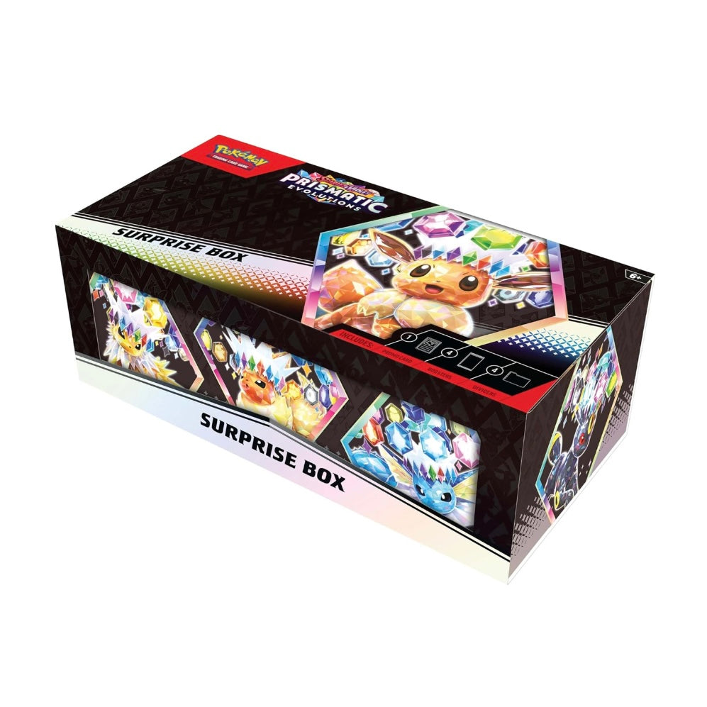 Pokémon Scarlet & Violet Prismatic Evolutions Surprise Box
