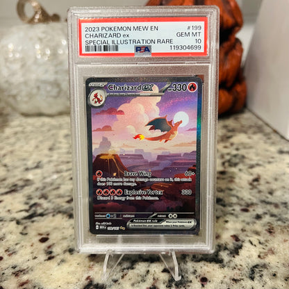 Charizard EX (199/165) PSA Gem Mint 10 💎