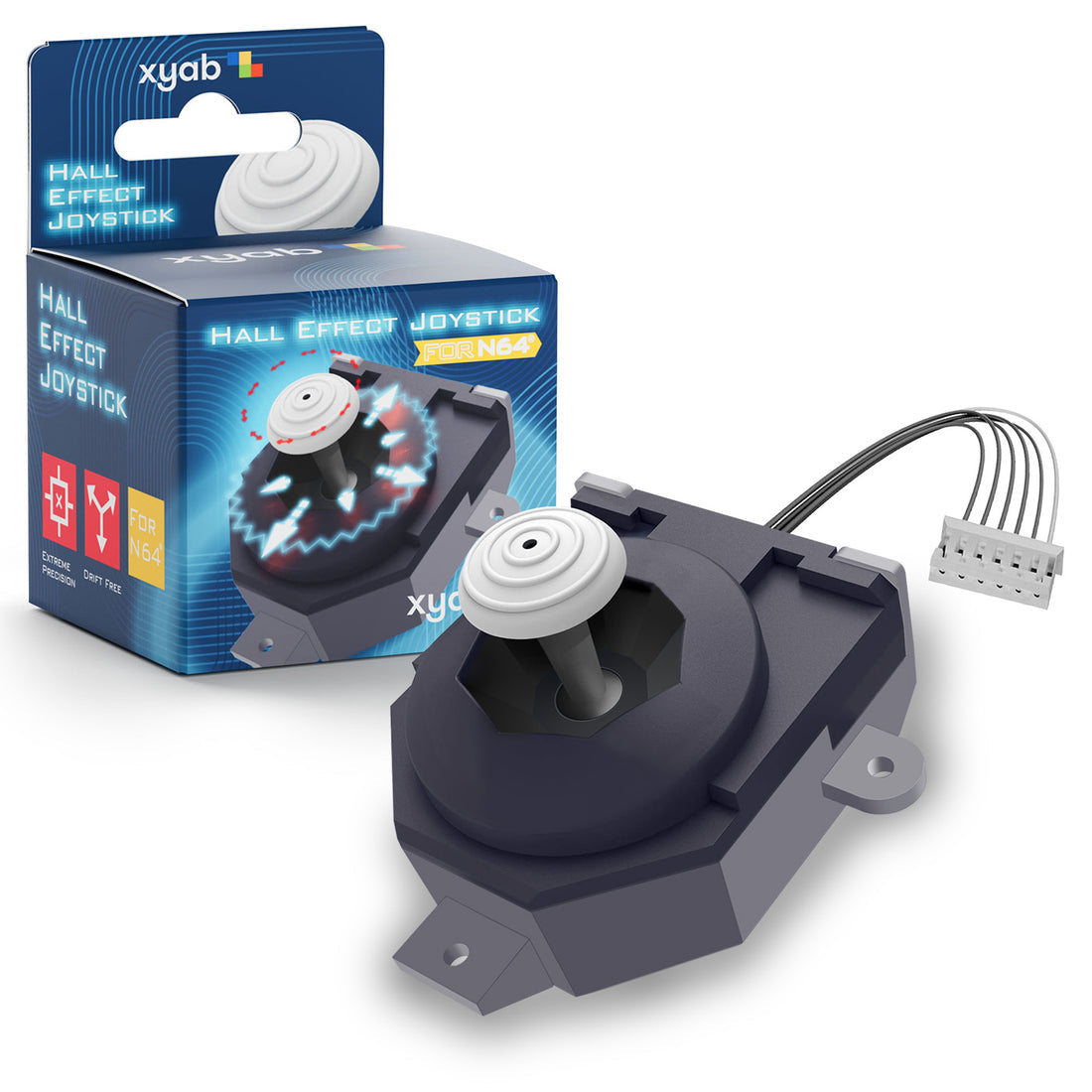 Nintendo 64 Hall Effect Replacement Joystick Assembly
