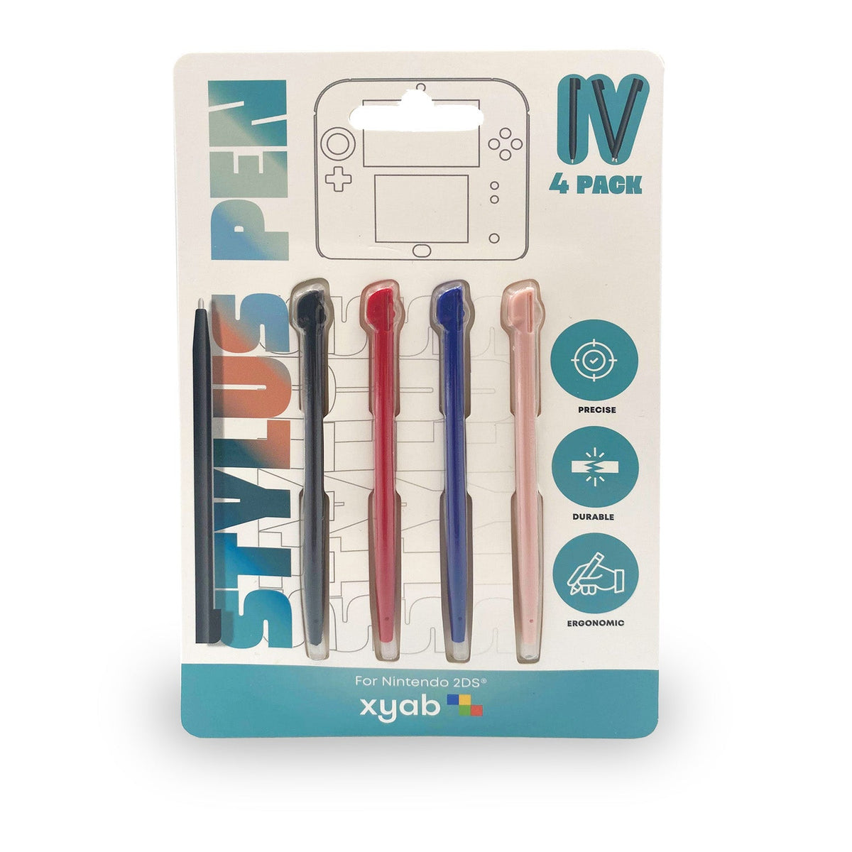 Nintendo 2DS Replacement Stylus (4 pack)