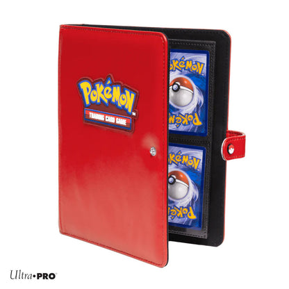 Ultra Pro Premium Red Pokémon 4 Pocket Snap Binder