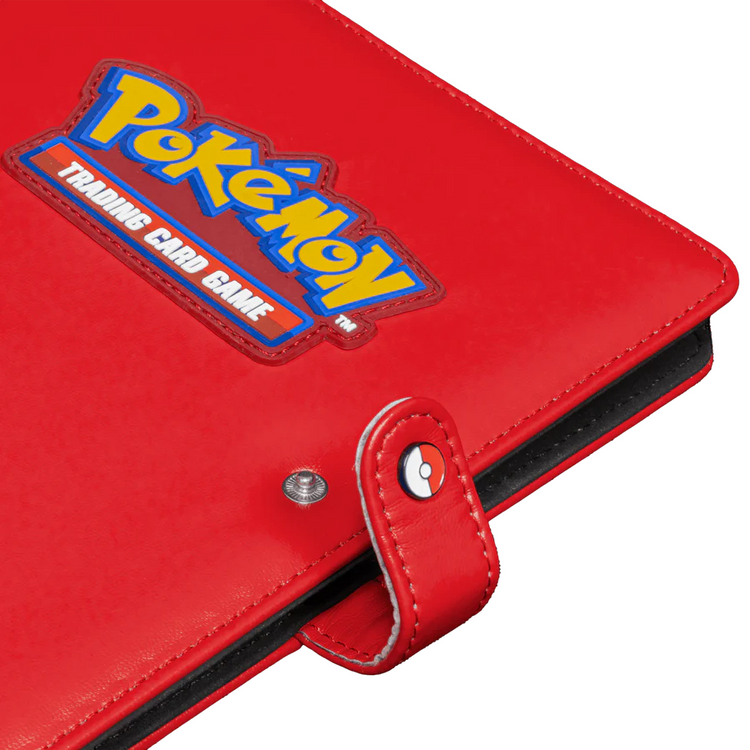 Ultra Pro Premium Red Pokémon 4 Pocket Snap Binder