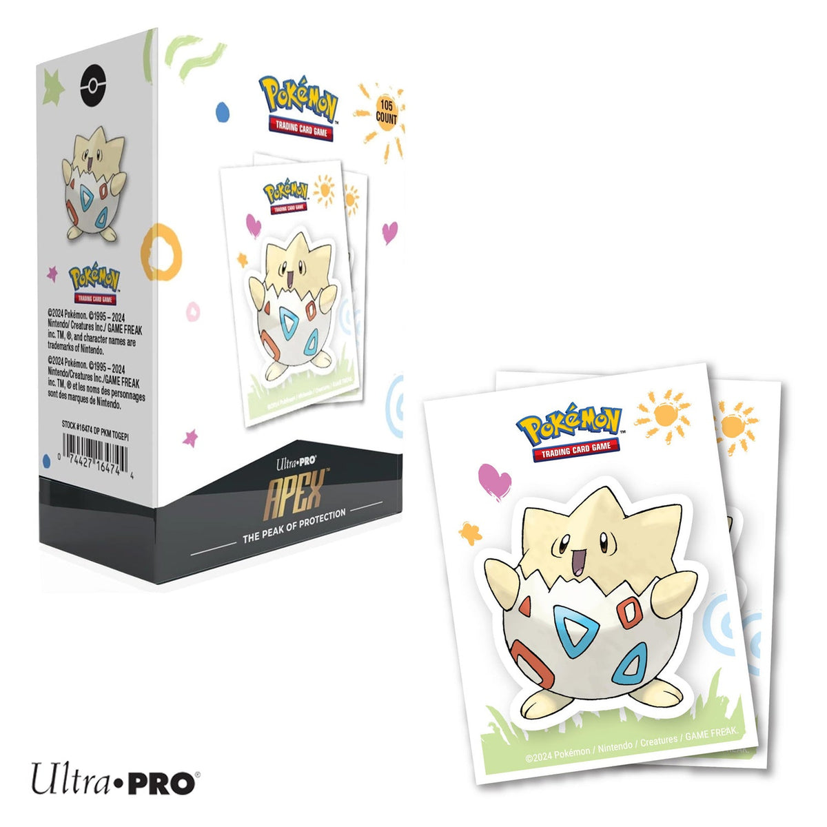 Apex Deck Protector Sleeves - Togepi
