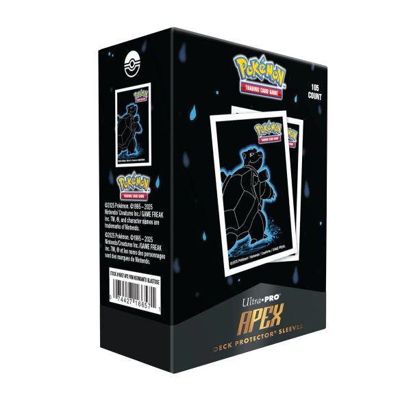 Apex Deck Protector Sleeves - Blastoise