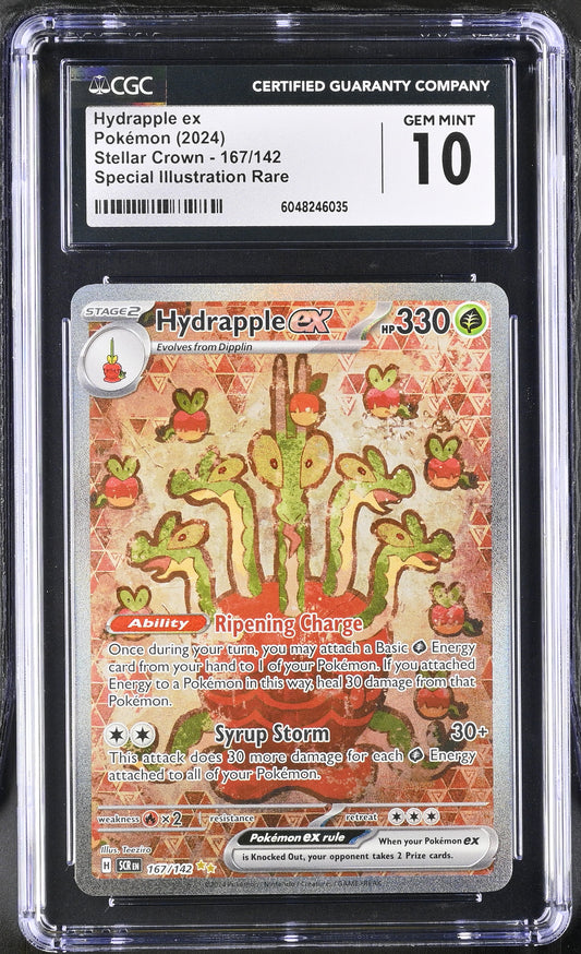 Hydrapple EX (167/142) CGC Gem Mint 10 💎