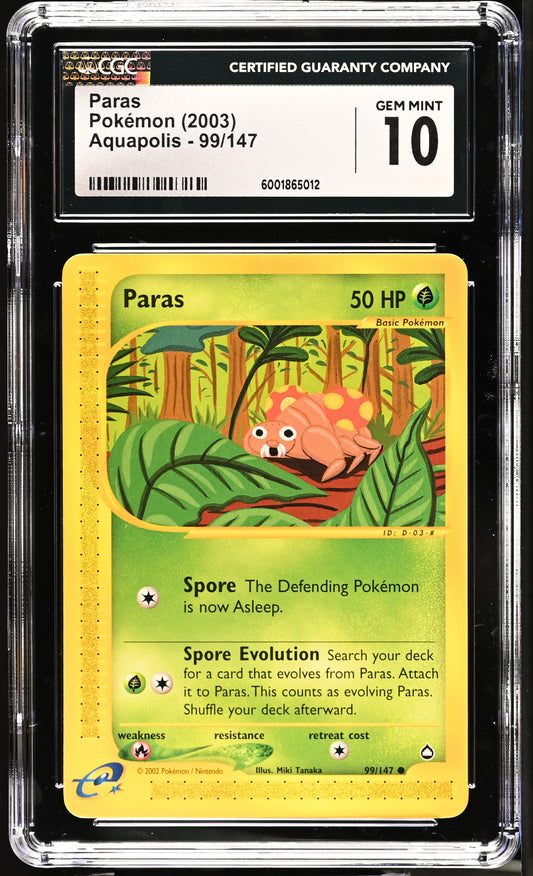 Paras (99/147) CGC Gem Mint 10 💎