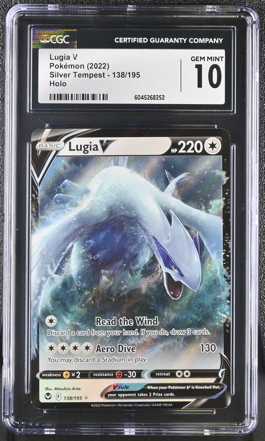 Lugia V (138/195) CGC Gem Mint 10 💎