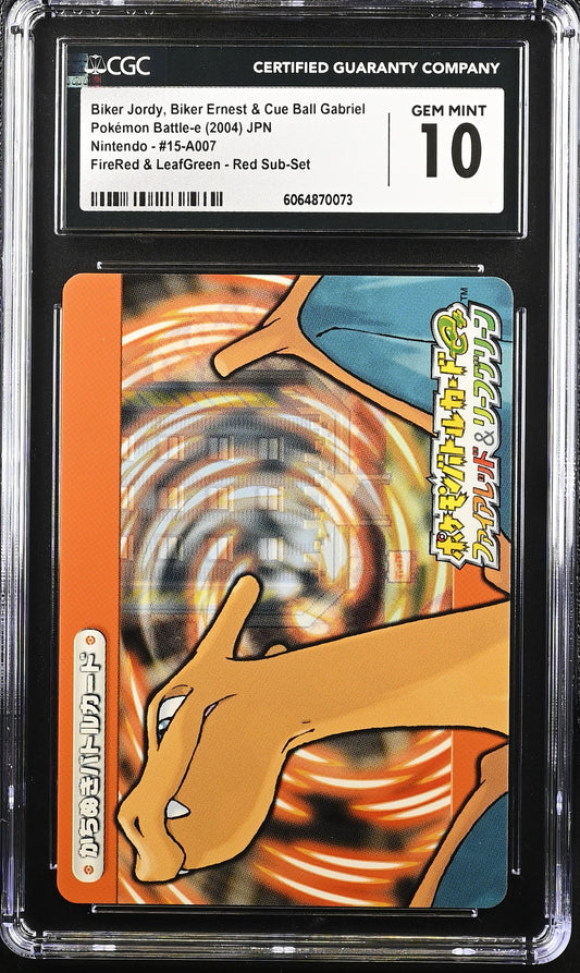 Charizard (Pokémon Battle-e) CGC Gem Mint 💎 - POP 9!