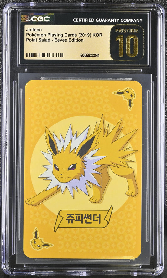 Jolteon (Point Salad - Eevee Edition) CGC Pristine 10 🏆