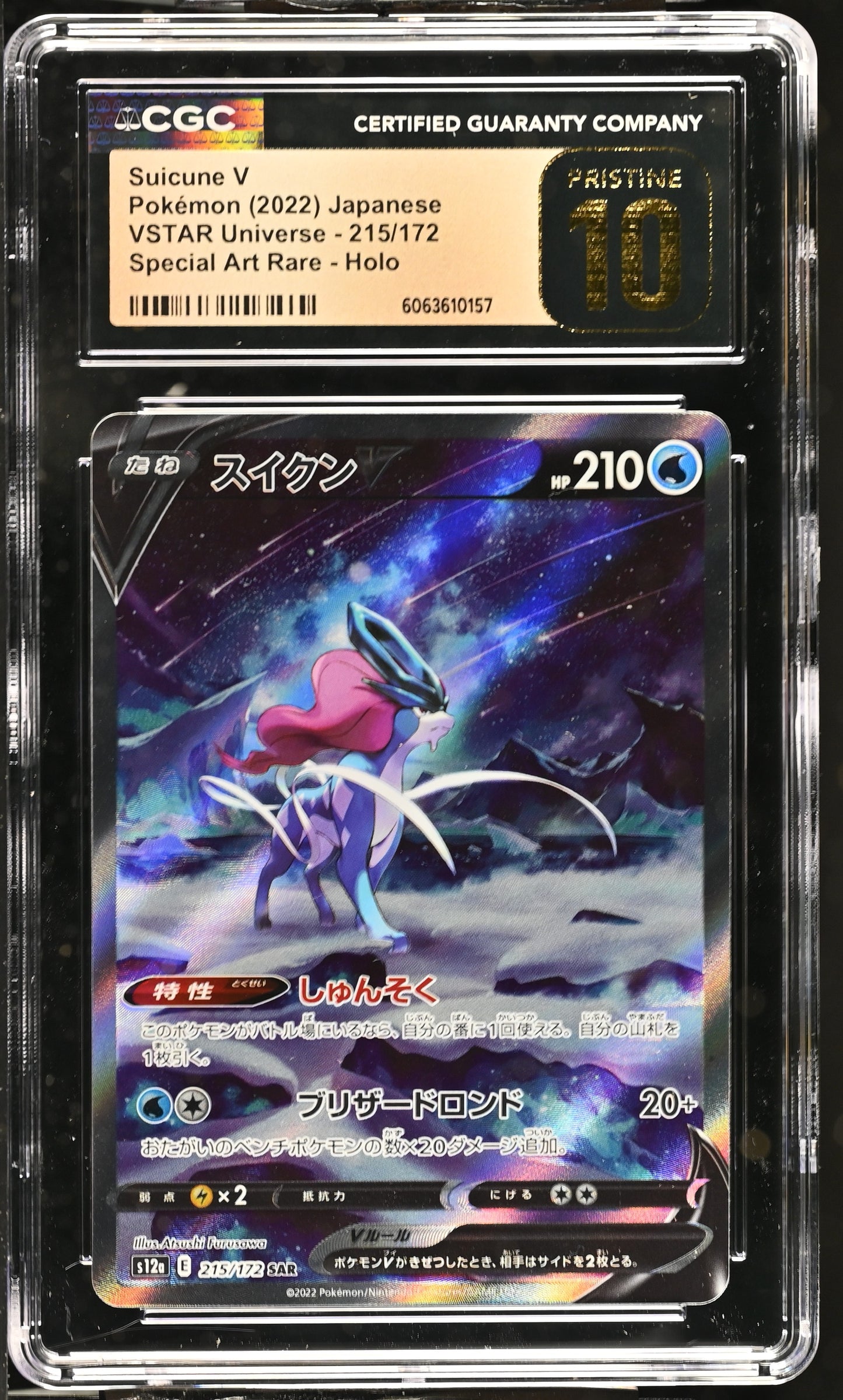 Entei V (213/172), Suicune V (215/172), & Raikou V (218/172) Bundle - CGC Pristine 10’s 🏆