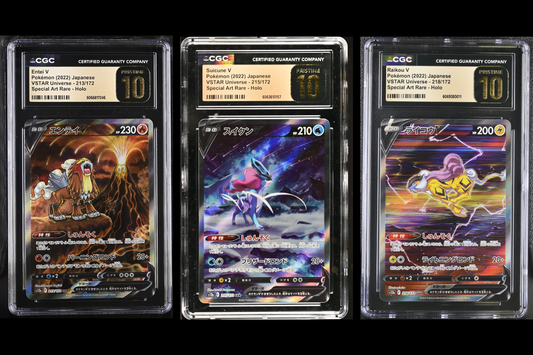 Entei V (213/172), Suicune V (215/172), & Raikou V (218/172) Bundle - CGC Pristine 10’s 🏆